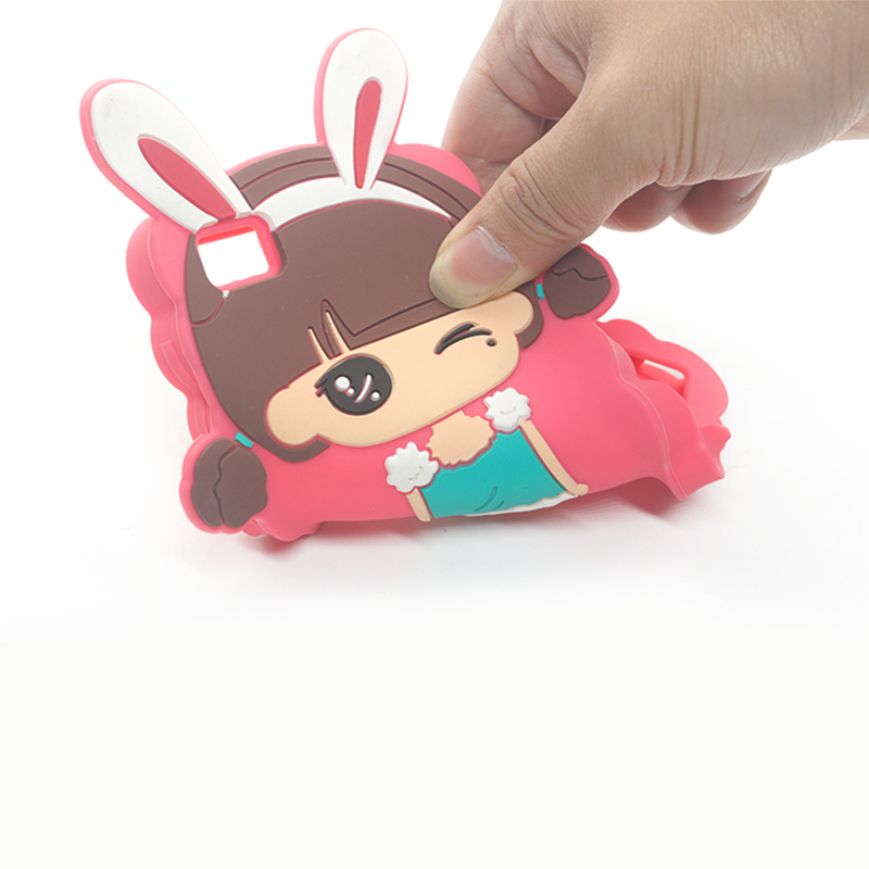 小米硅膠手機(jī)套，卡通少女硅膠手機(jī)殼軟_硅膠套