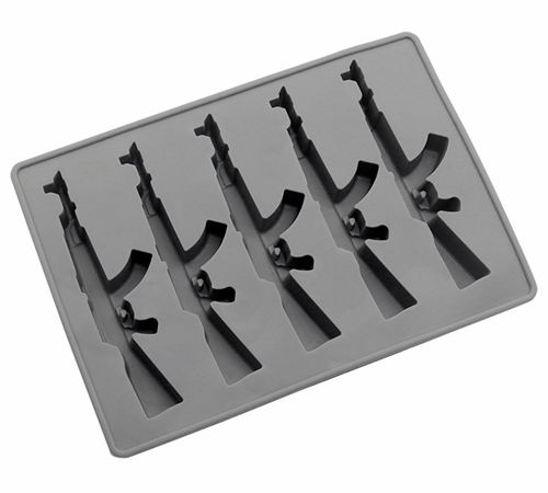 AK-47模型硅膠制冰格，飲品用制冰器-硅膠廚具