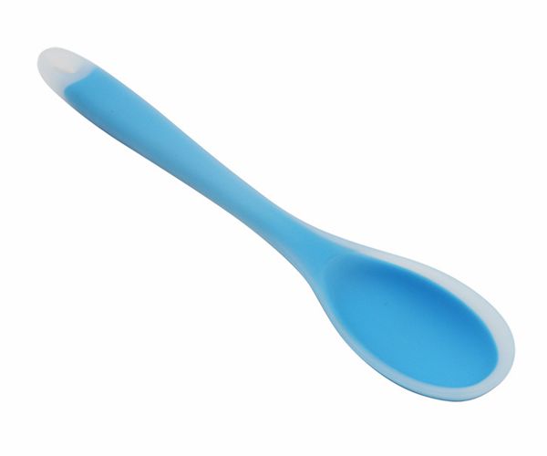 嬰兒軟硅膠勺子，寶寶用硅膠飯勺
