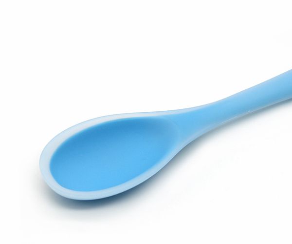 嬰兒軟硅膠勺子，寶寶用硅膠飯勺