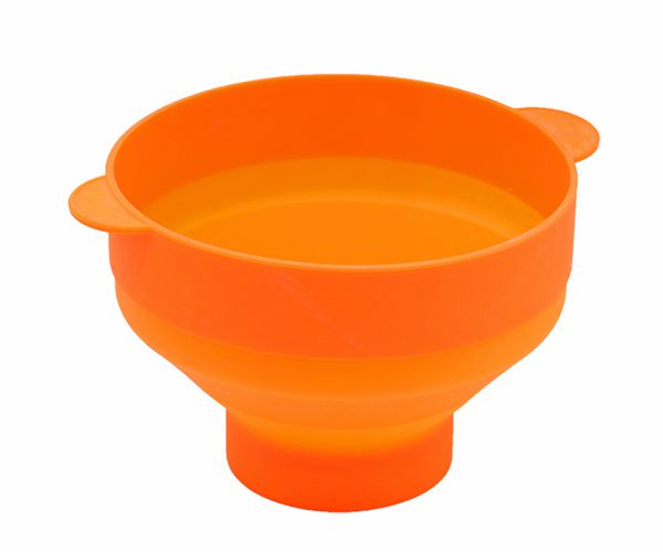 旅游硅膠折疊碗，戶外便攜硅膠折疊餐具