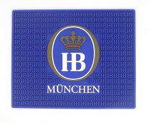 加厚咖啡吧酒吧硅膠濾水墊，奶茶店硅膠杯墊